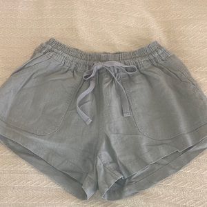 Alter’d state green drawstring shorts S